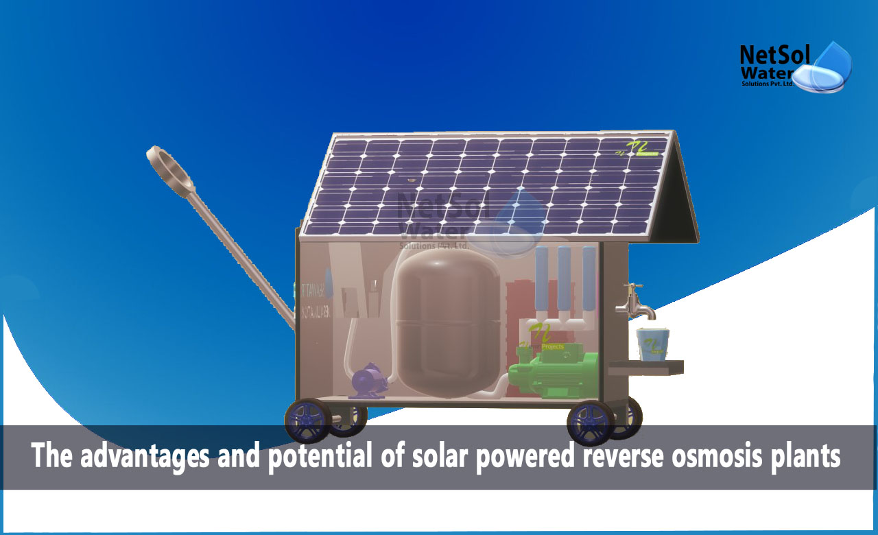Applications of Solar-Powered Reverse Osmosis Plants, Components of Solar-Powered Reverse Osmosis Plants, advantages of solar-powered RO Plants