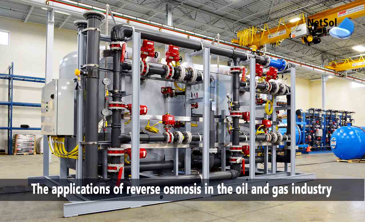 What are the applications of RO Plant in the oil and gas industry