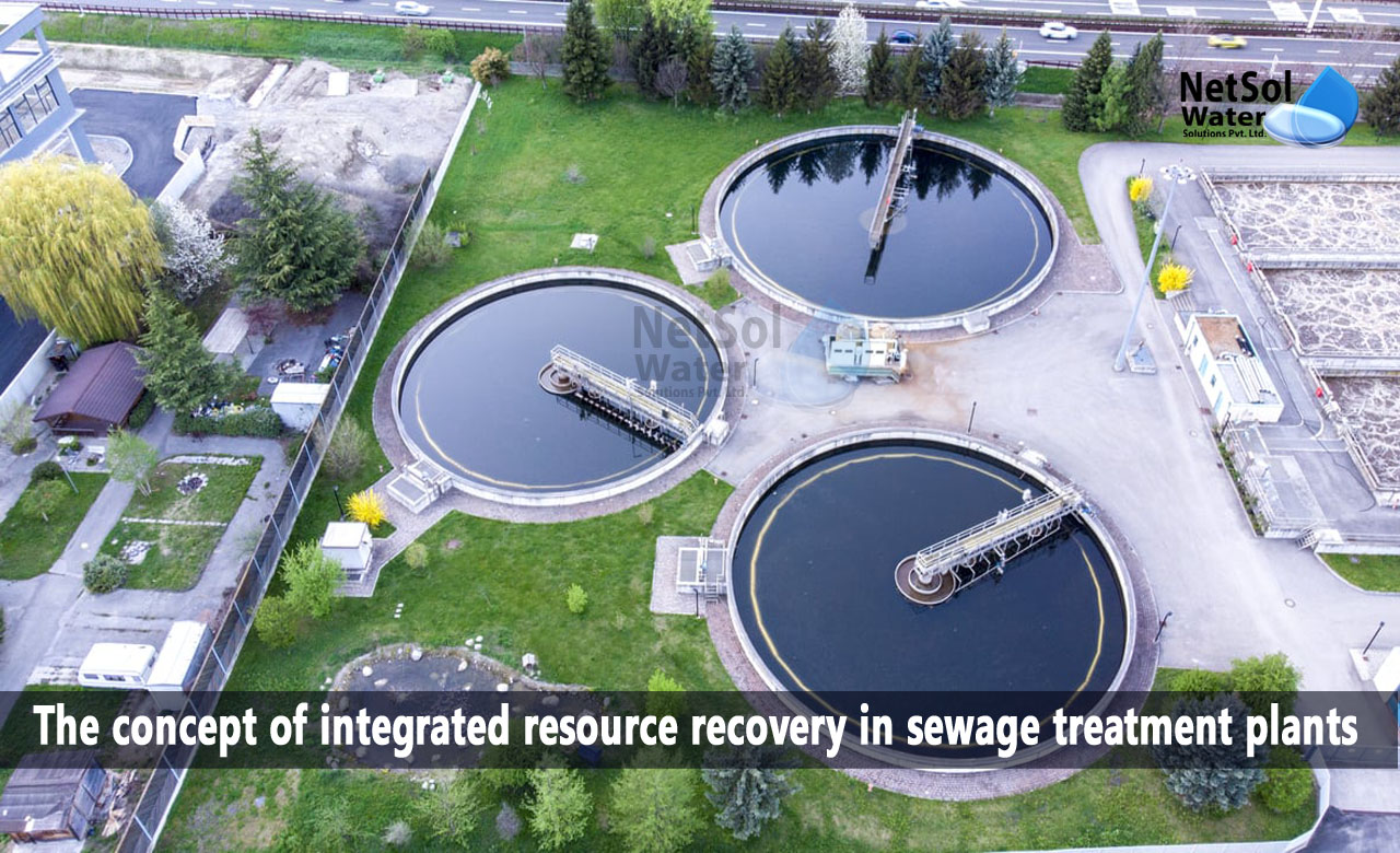 Key Components of Integrated Resource Recovery, Benefits of Integrated Resource Recovery, The concept of integrated resource recovery in sewage treatment plants