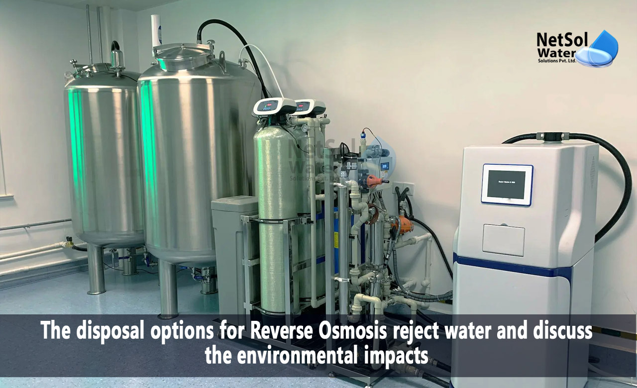 What are the Disposal Options for Reverse Osmosis Reject Water