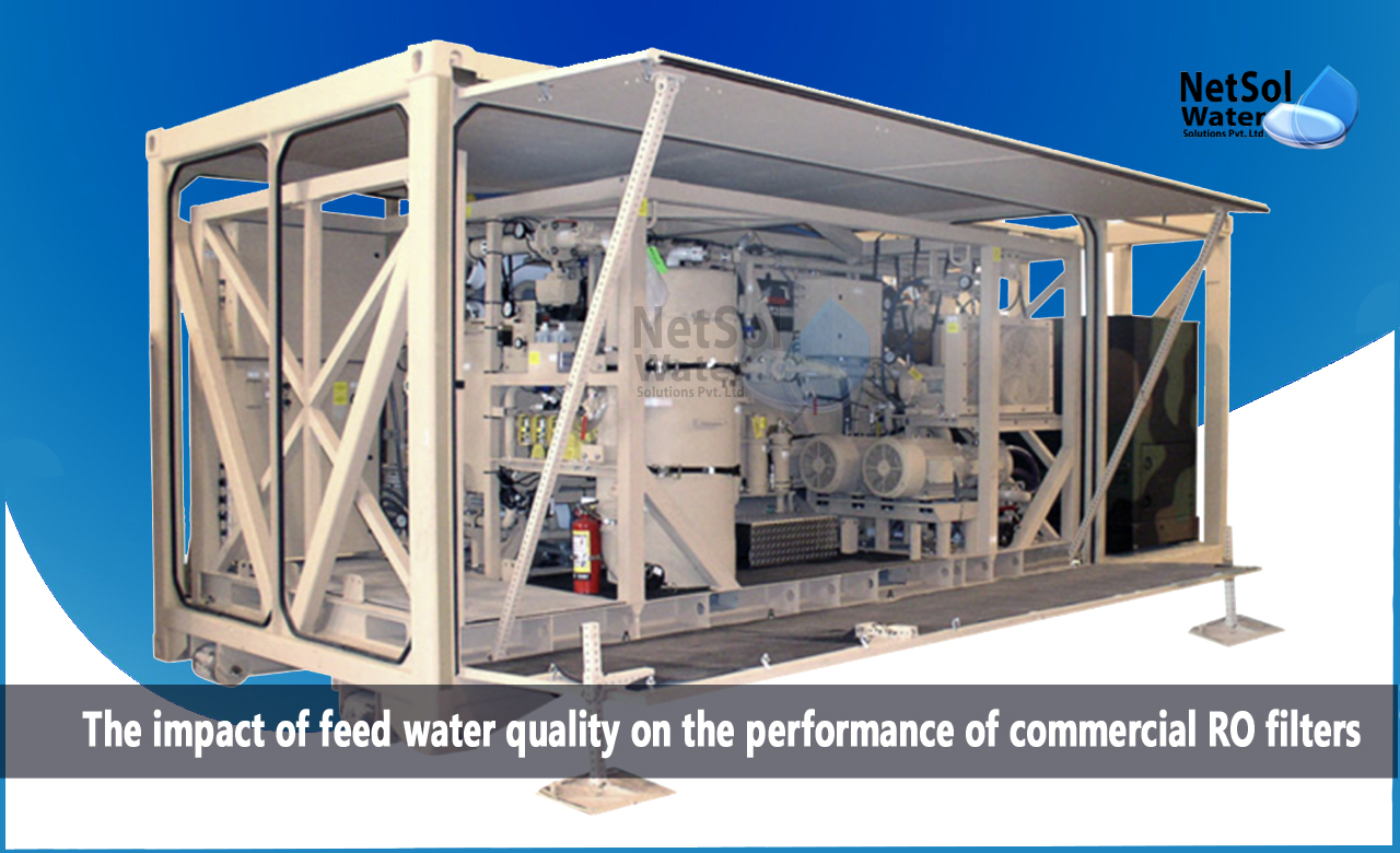 Impact of feed water on the Effectiveness of Commercial RO Filters