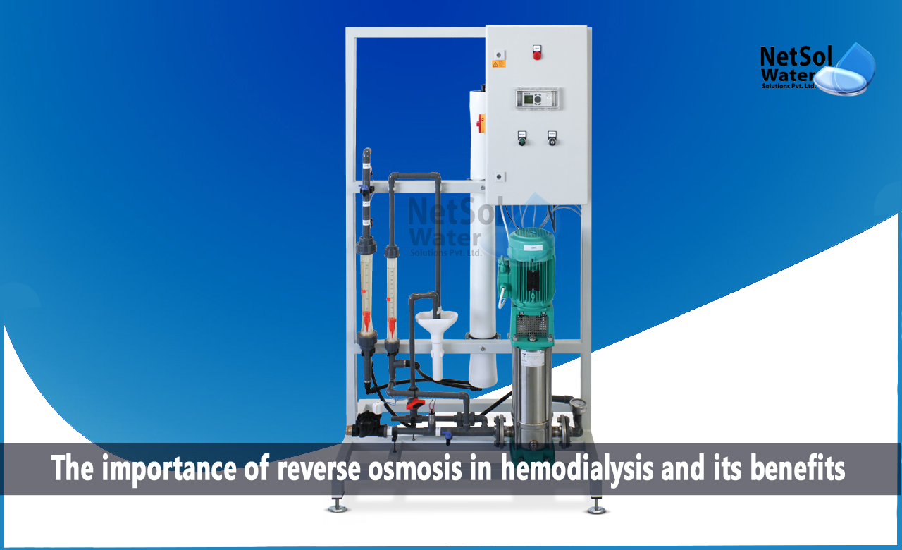 What is the importance of reverse osmosis in hemodialysis