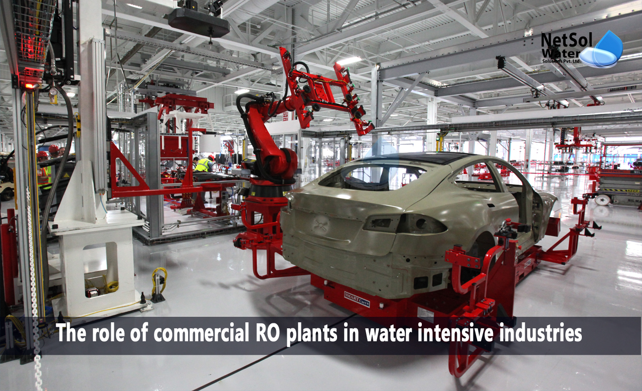The role of commercial RO plants in water intensive industries, Considerations for Implementing Commercial RO Plants