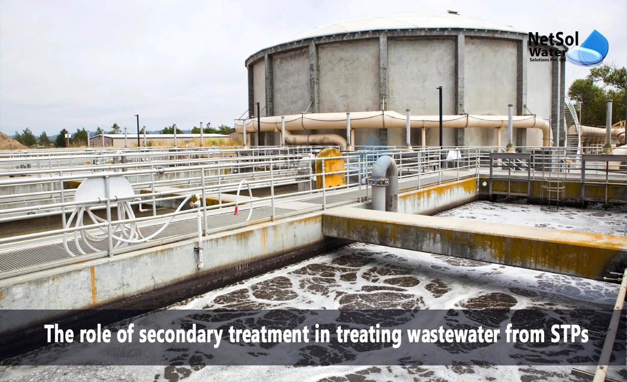 tertiary treatment of wastewater, secondary wastewater treatment methods