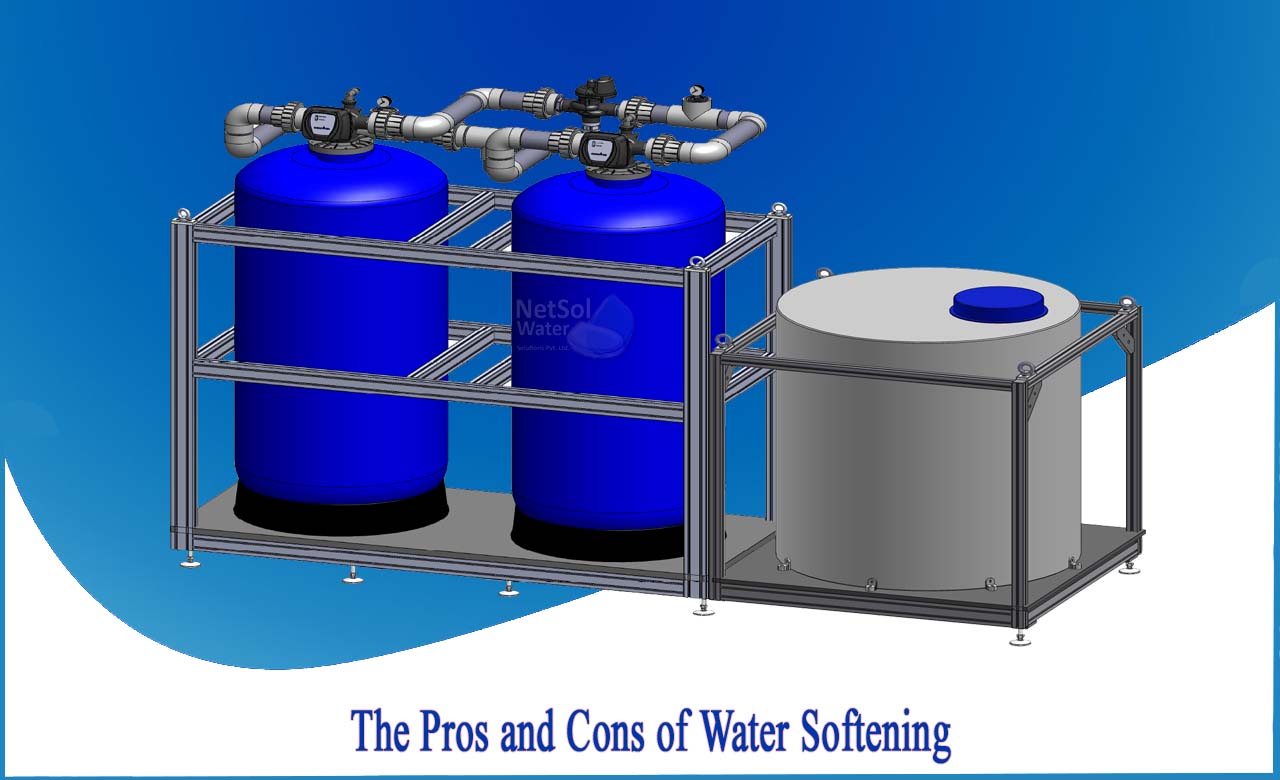 disadvantages of water softener, problems that soft water can have on a plumbing system, pros and cons of non electric water softener