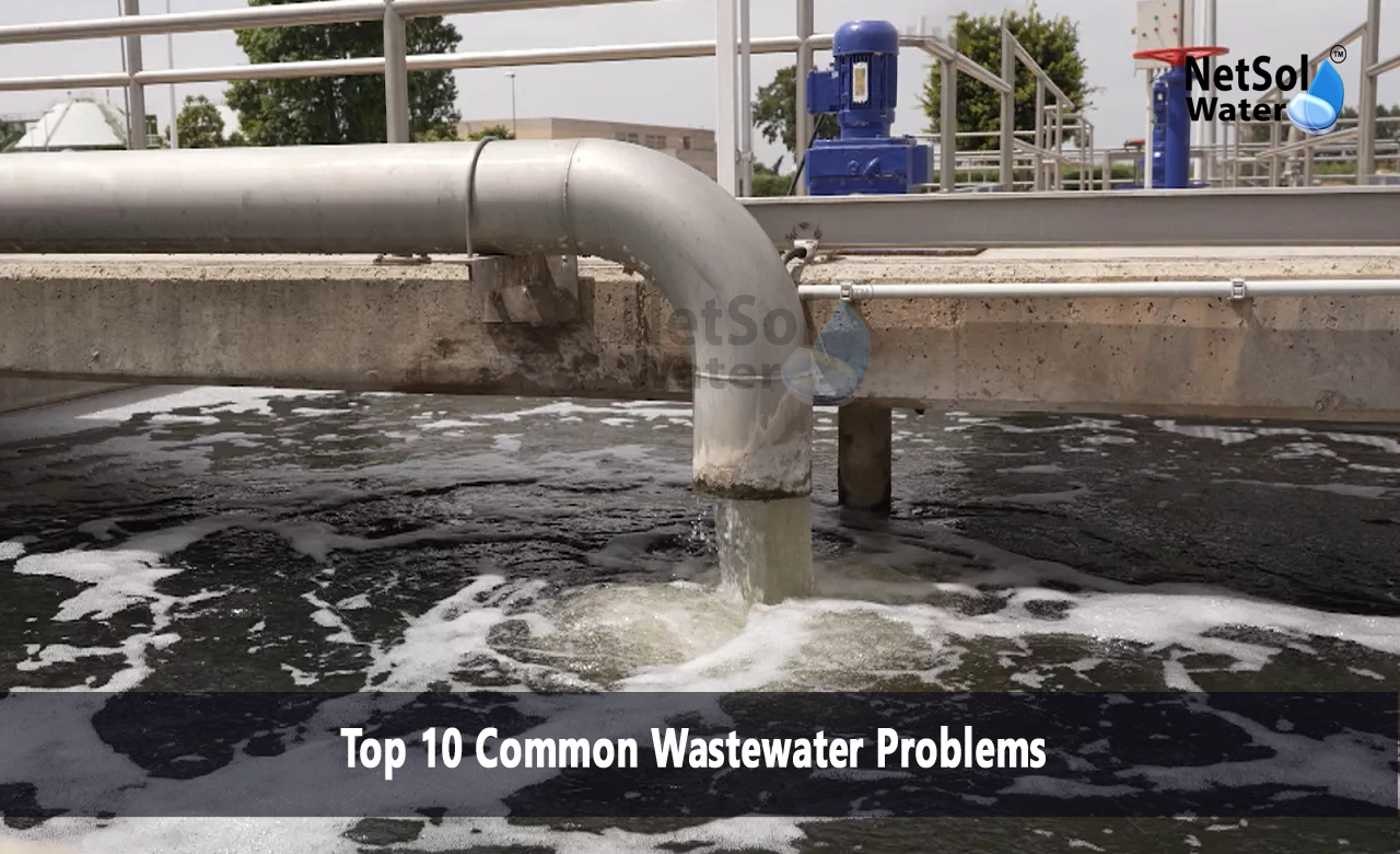 What are the problems of wastewater, What are the 7 steps in wastewater treatment, What is the most common wastewater treatment