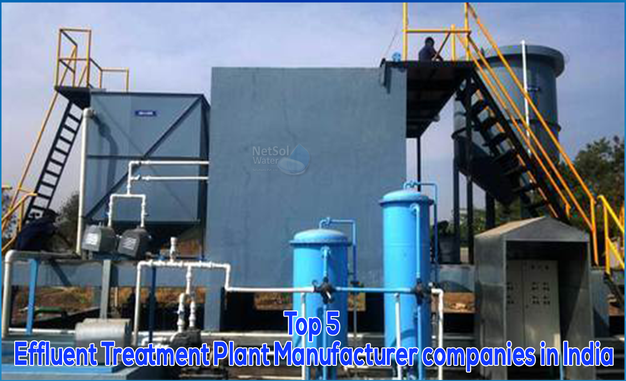 Effluent Treatment Plant Manufacturer companies in India, top 5 etp manufacturer India