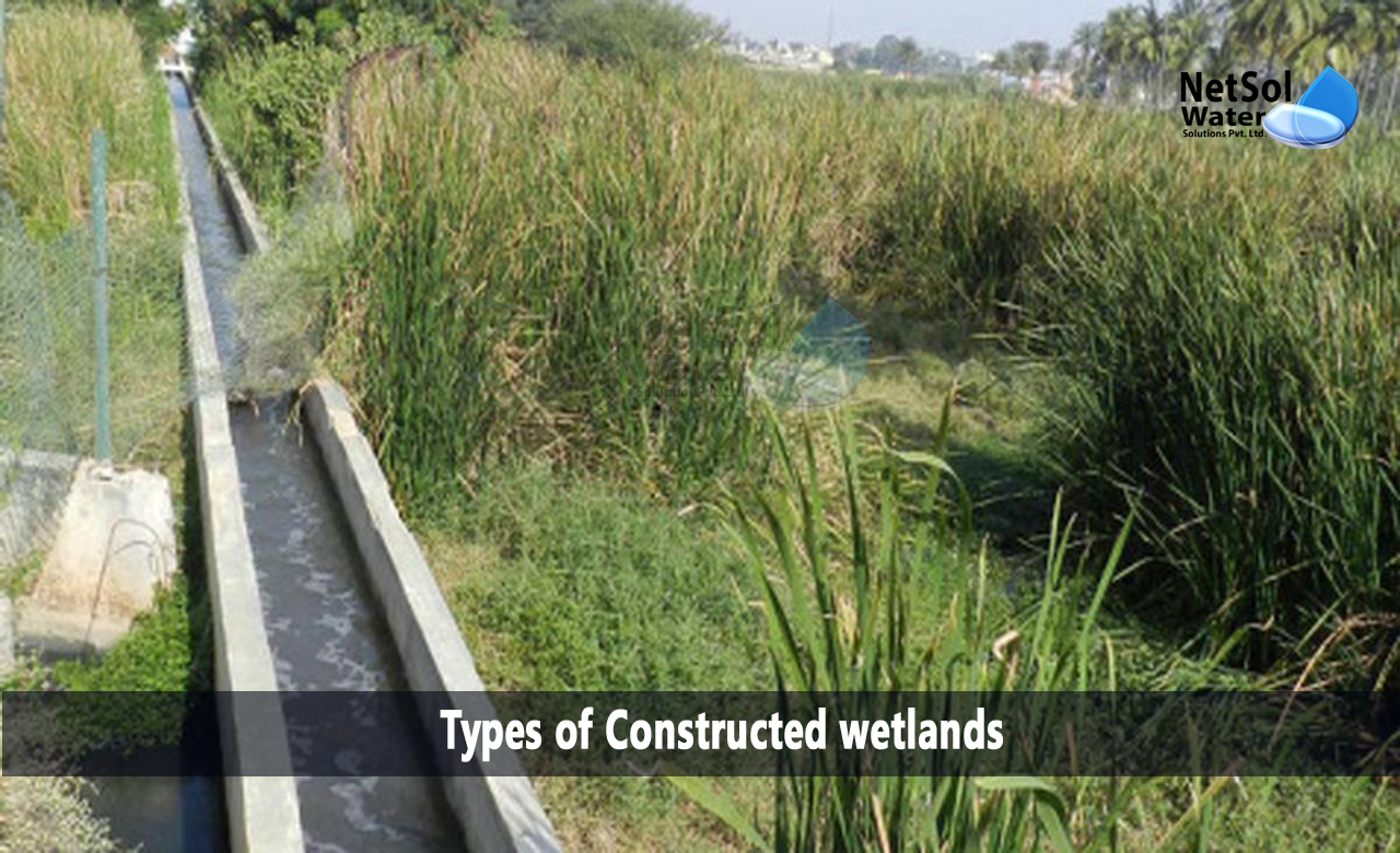 Types of Constructed wetlands