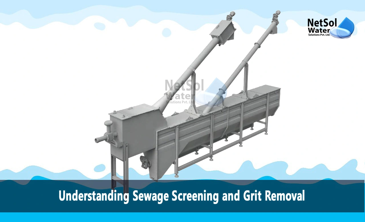 What is screening and grit removal, What is grit removal in wastewater treatment