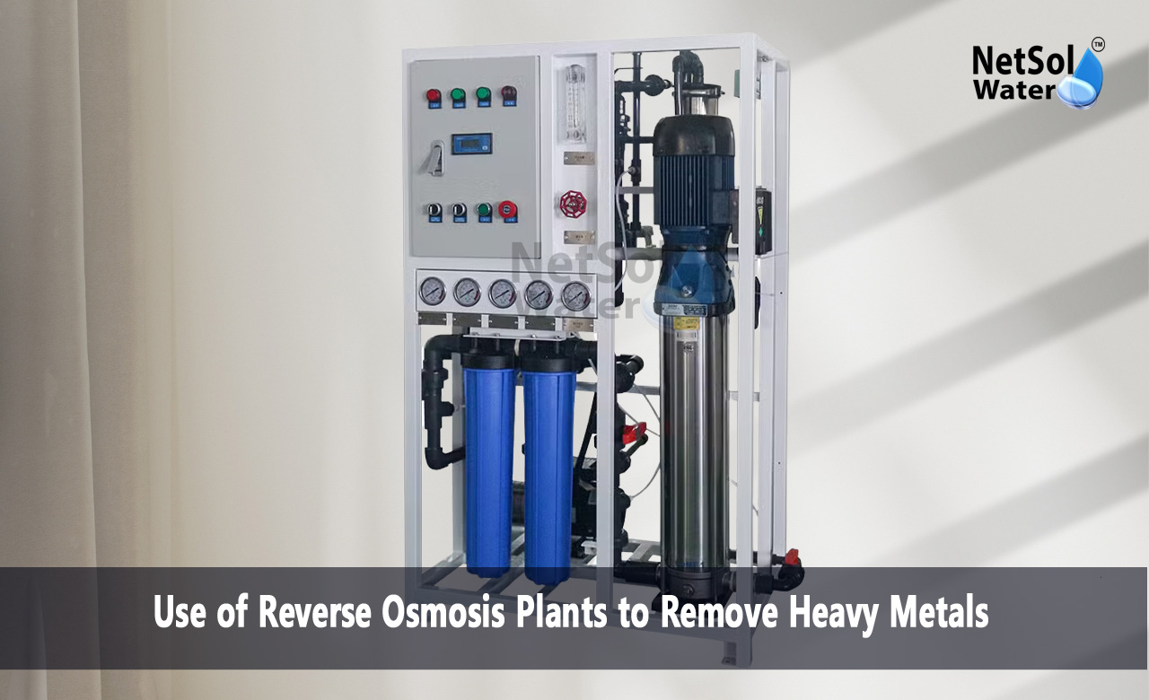 How does reverse osmosis remove heavy metals, Does a reverse osmosis filter remove heavy metals, What is the purpose of a reverse osmosis plant