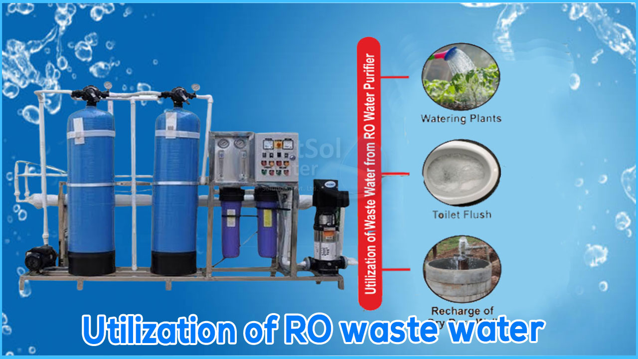 Utilization of RO Plant waste water