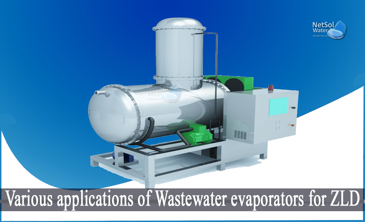 forced evaporation of wastewater, industrial wastewater evaporator, wastewater evaporation systems