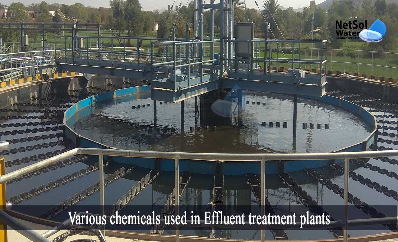 chemicals used in water treatment, list of chemicals used in water treatment plant, chemicals used in etp plant