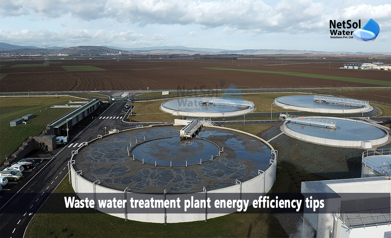 Top tips for Waste water treatment plant energy efficiency
