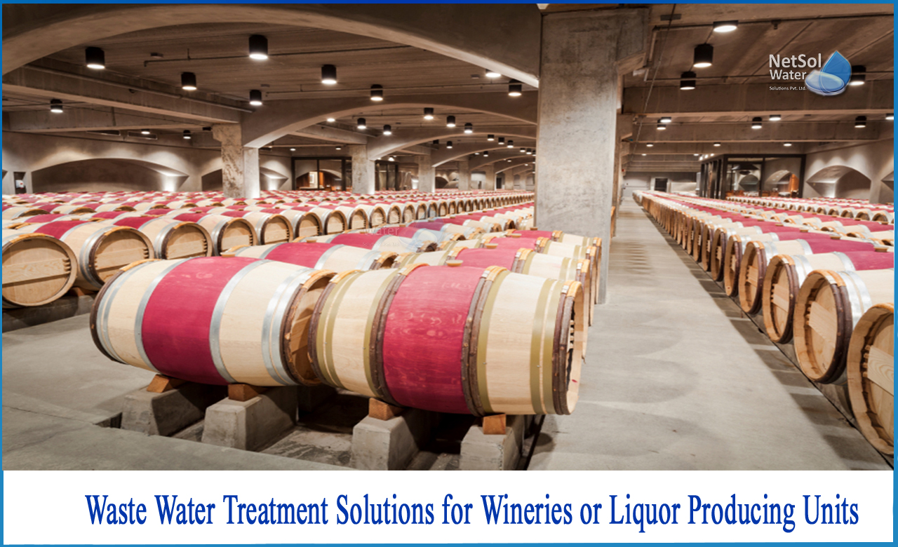 winery effluent treatment, winery wastewater systems, sewage water treatment