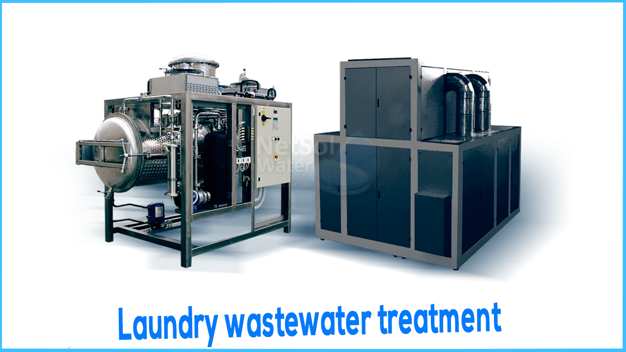 Wastewater treatment solutions for laundry
