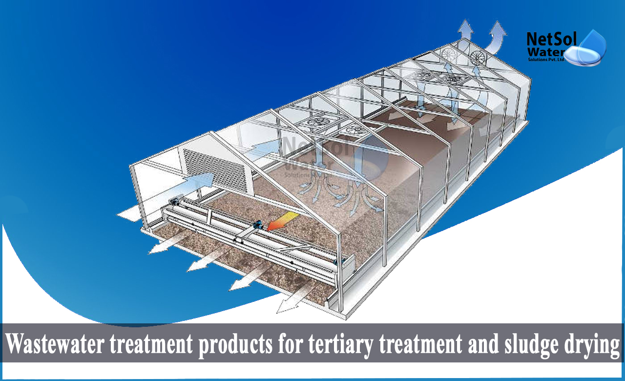 tertiary treatment of wastewater, primary secondary and tertiary treatment of sewage, sludge wastewater treatment