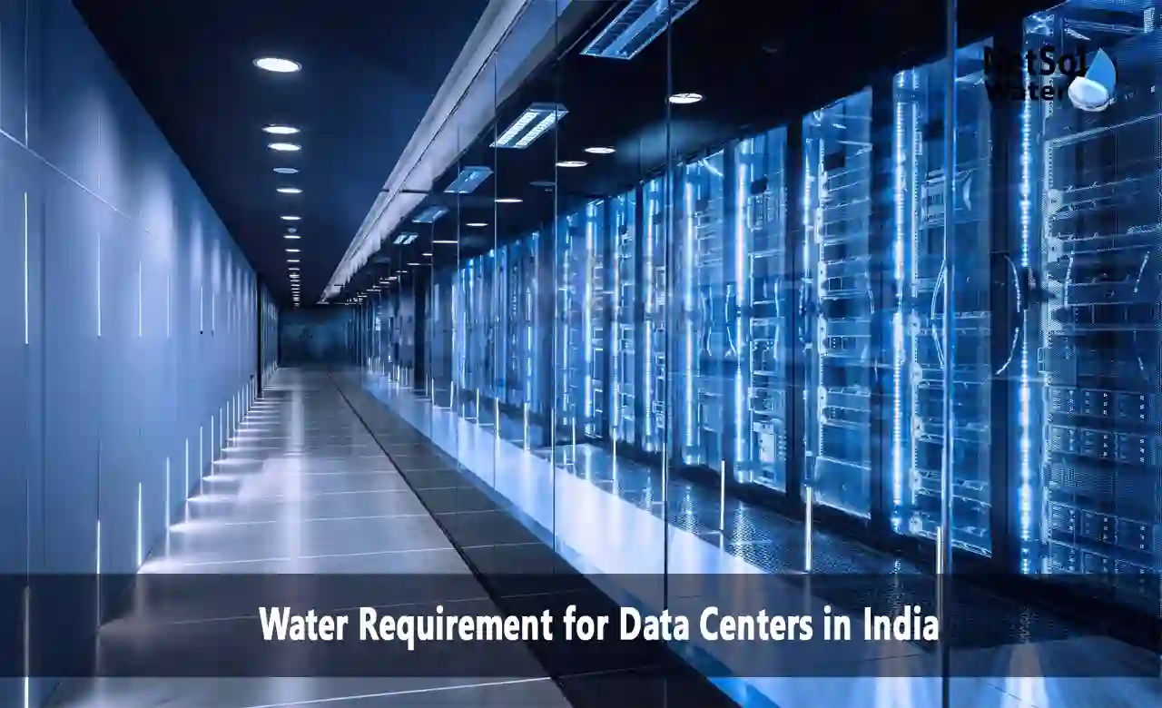 Data centre water consumption, How much water is required for data centers in india 2026, Water Requirement for Data Centers in India