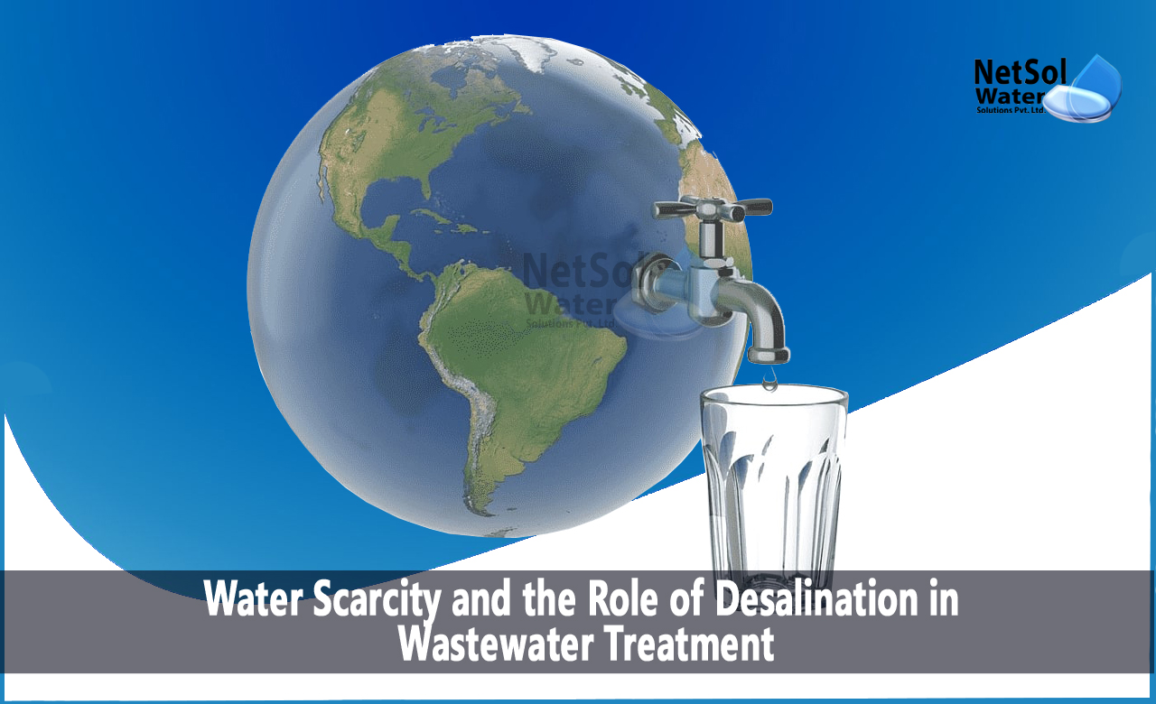 Water scarcity and the role of desalination in wastewater treatment, thermal desalination vs reverse osmosis