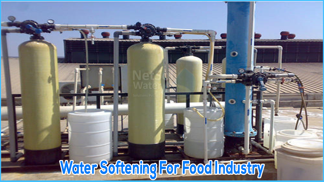 What is industrial water softener,  How is water treated in the food industry,  Which kind of water should be used for food processing