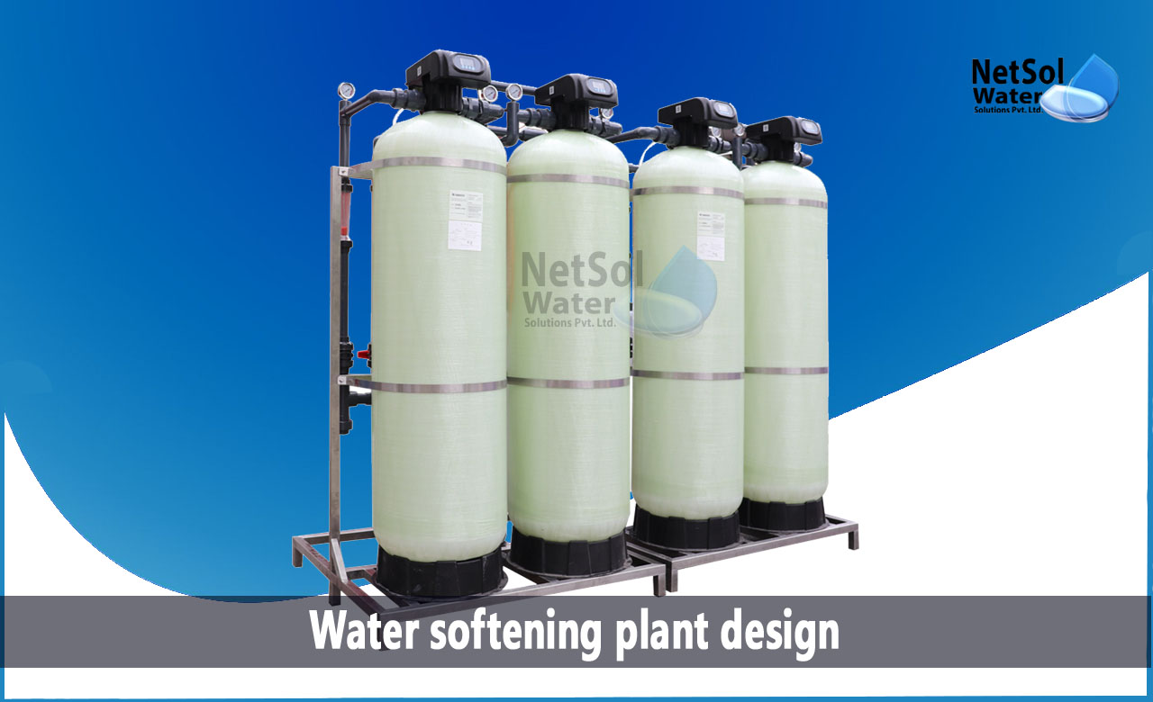 water softener design calculation, water softening process, Water softening plant design