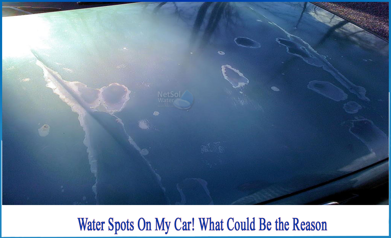 what causes water spots after washing car, how to avoid water spots after washing car, how to remove hard water spots from car paint