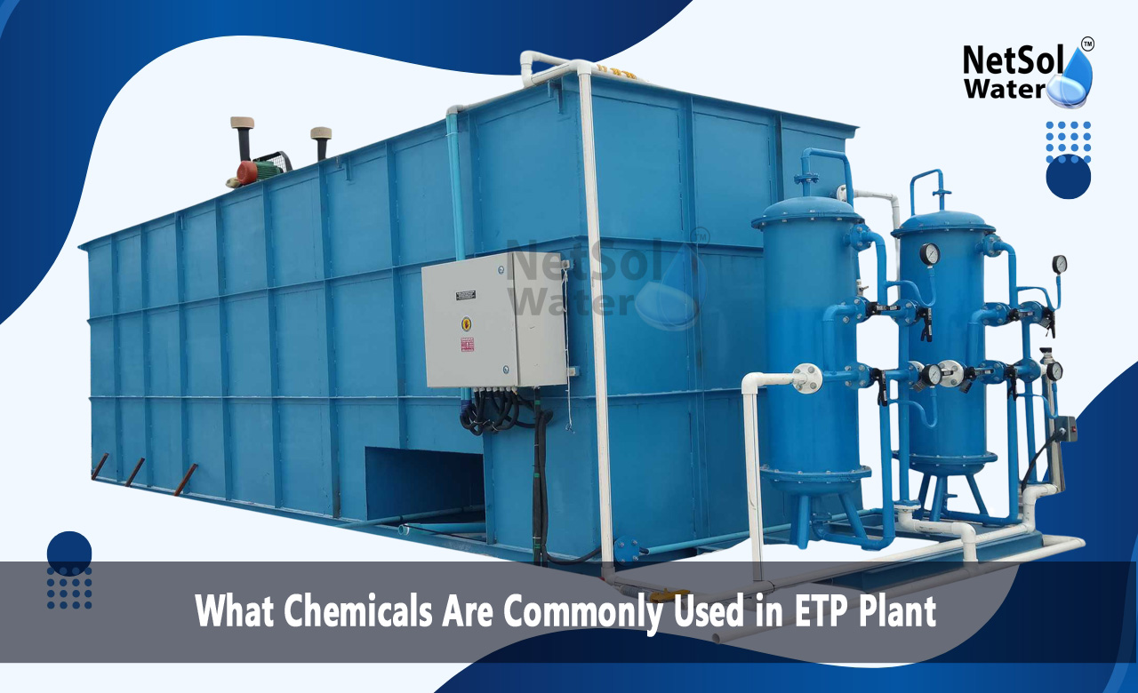 What chemicals are used in ETP plants, What are the dosing chemicals for ETP plant, Which chemical is used in a water treatment plant
