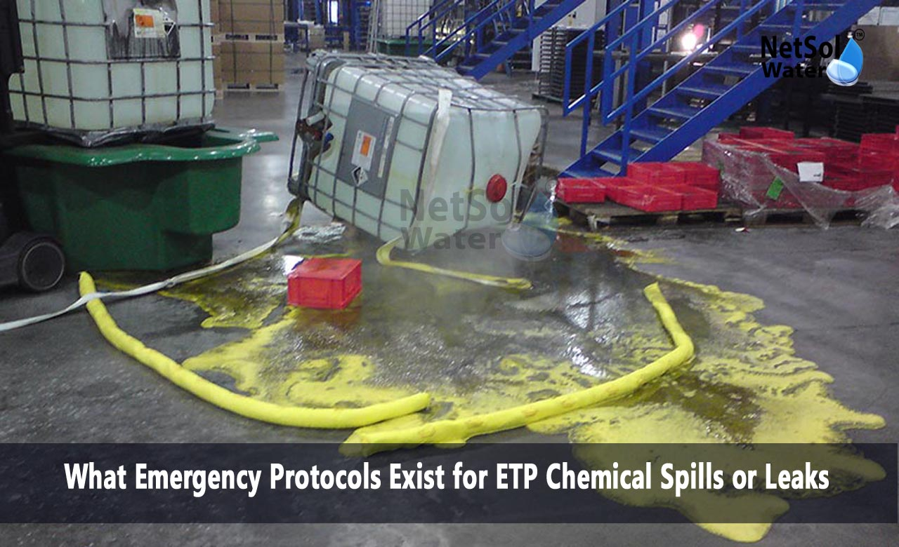 What are the emergency procedures for chemical spills, What is the protocol for a chemical spill, What should you do if there is a chemical spill or leak