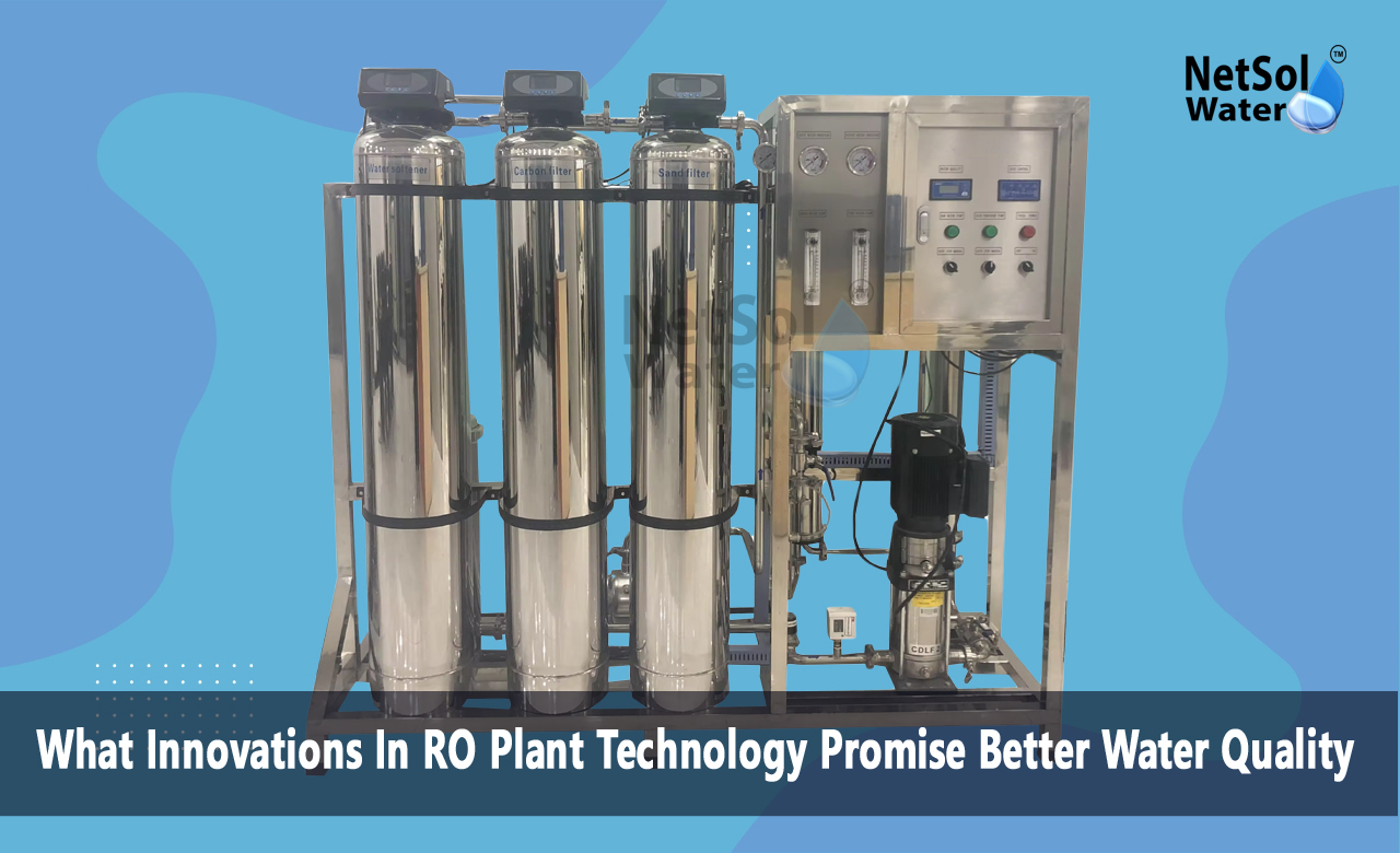 How can we improve RO plant efficiency, What is the latest technology for RO, What is the new technology used in a water treatment plant