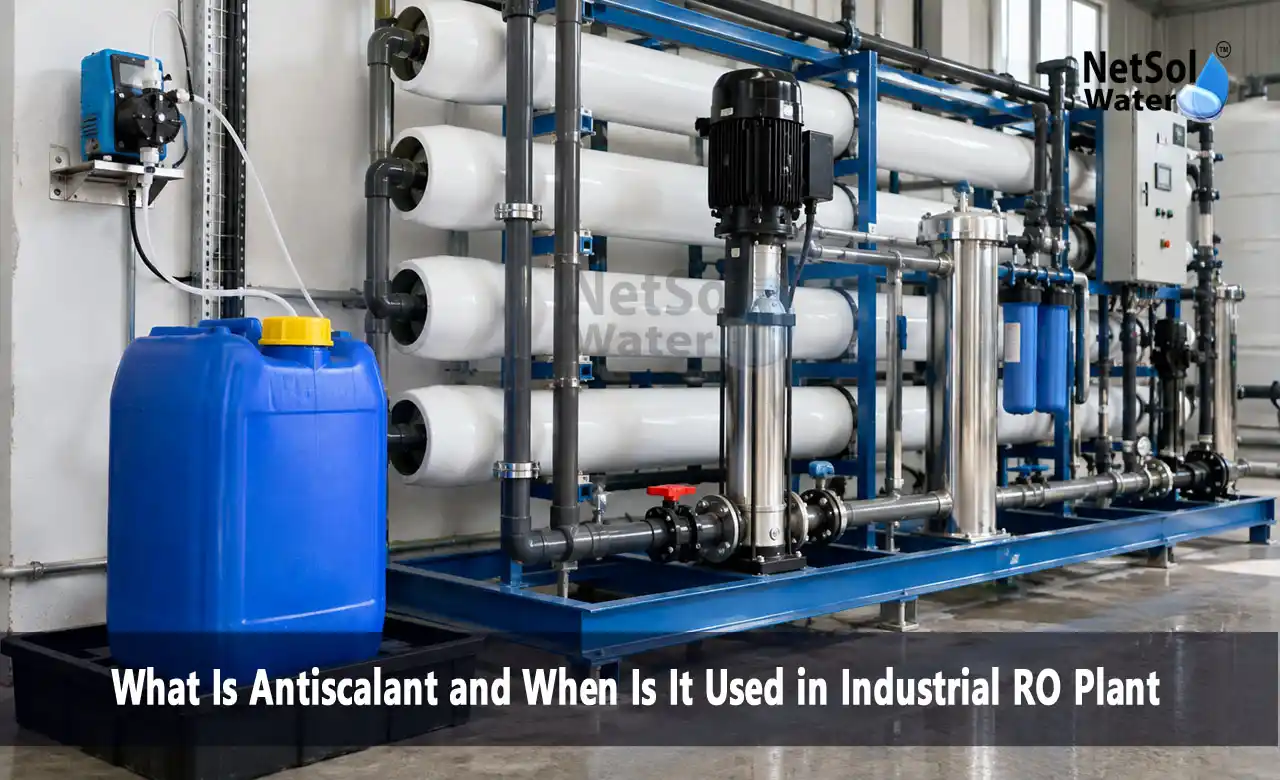antiscalant, antiscalant dosing, industrial RO plants, RO membrane protection, scale formation, RO membrane cleaning, reverse osmosis membrane, calcium carbonate scaling, RO pretreatment, water treatment India