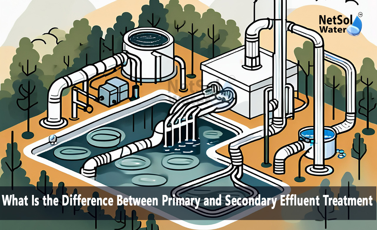 What is the difference between primary and secondary effluent, What is secondary treatment in ETP, What is primary treatment in ETP