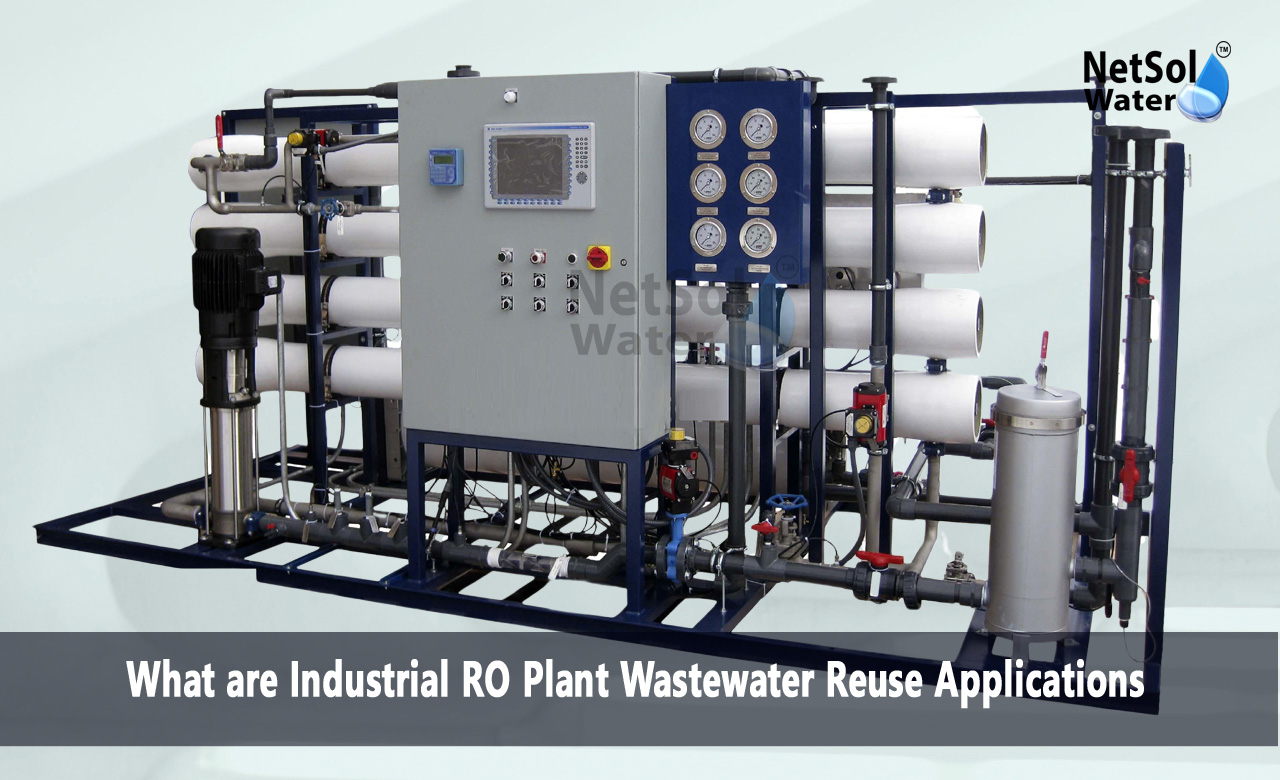 What are the applications of wastewater reuse, How to reuse waste water from RO, How can industrial waste water be reused
