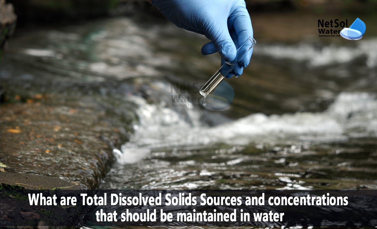What are Total Dissolved Solids, Sources of TDS, Amount of TDS in Water