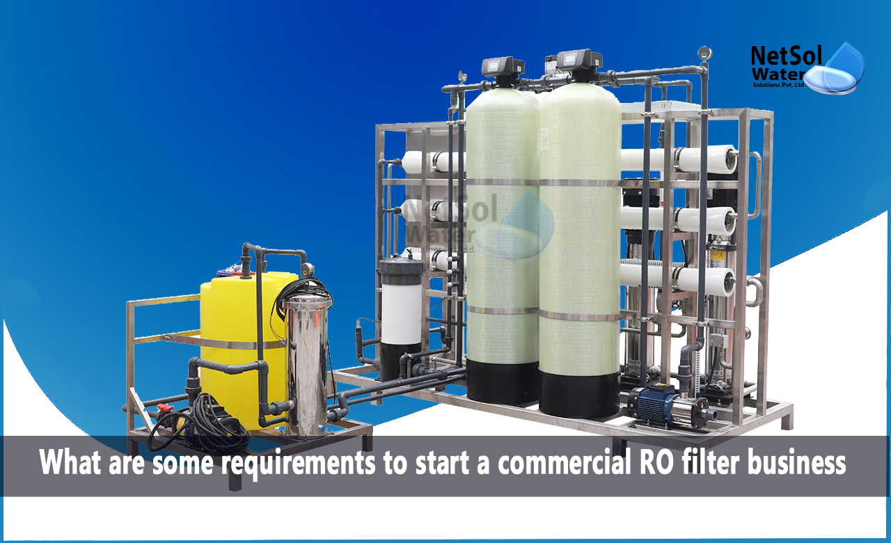 What are Requirements to Start a Commercial RO Plant Business, Advantages of running a commercial RO plant business