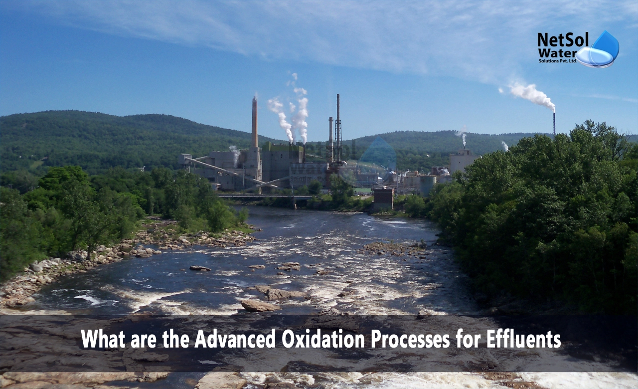 What are advanced oxidation processes in water disinfection, Advanced Oxidation Processes for Effluents
