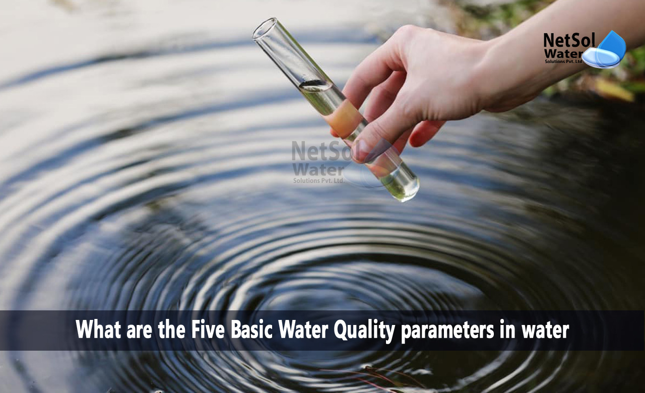 Five Basic Water Quality parameters in water, manufacturer of sewage treatment plants in India
