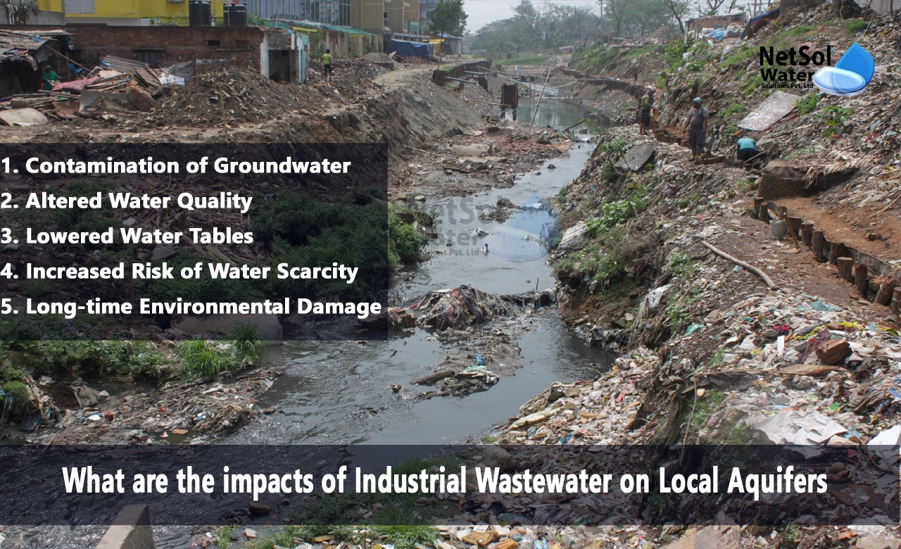 What are the impacts of Industrial Wastewater on Local Aquifers