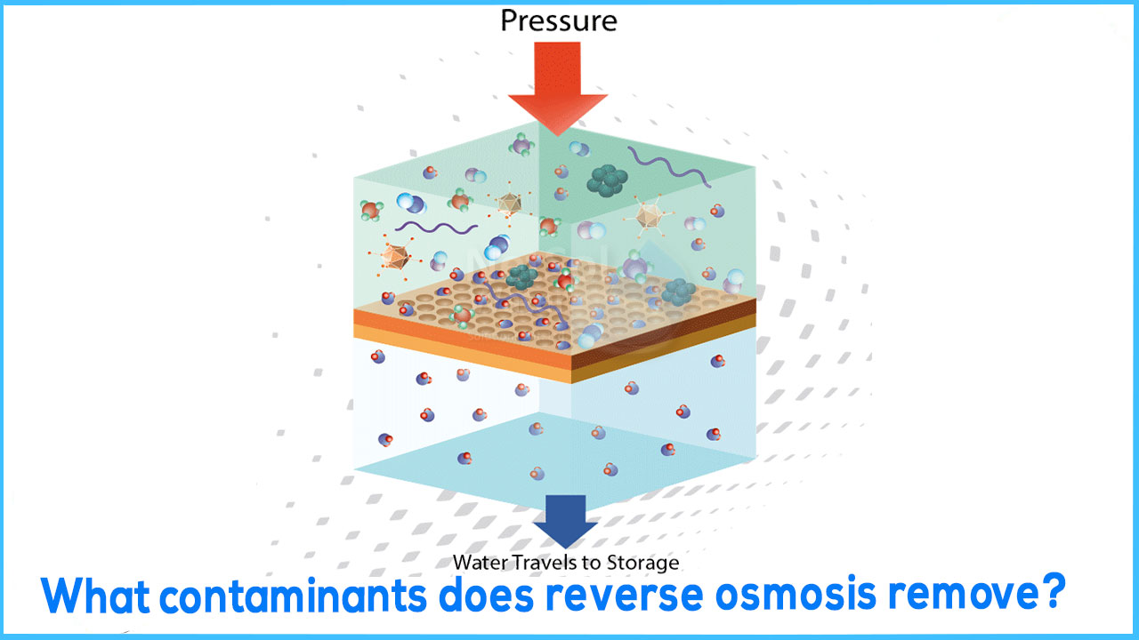 What contaminants does reverse osmosis remove?