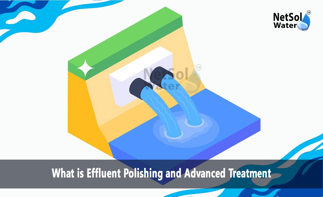What is effluent polishing, What is advanced treatment in wastewater treatment, Effluent Polishing and Advanced Treatment