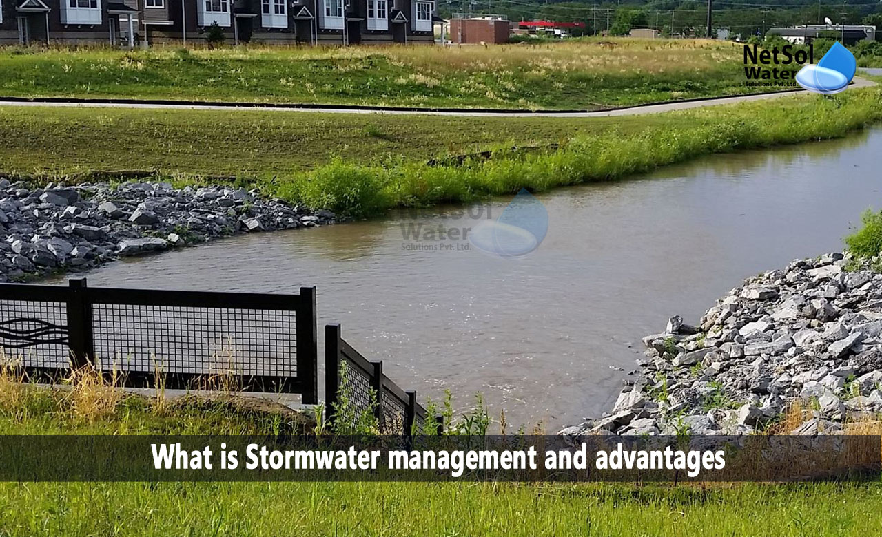 Advantages of storm water management