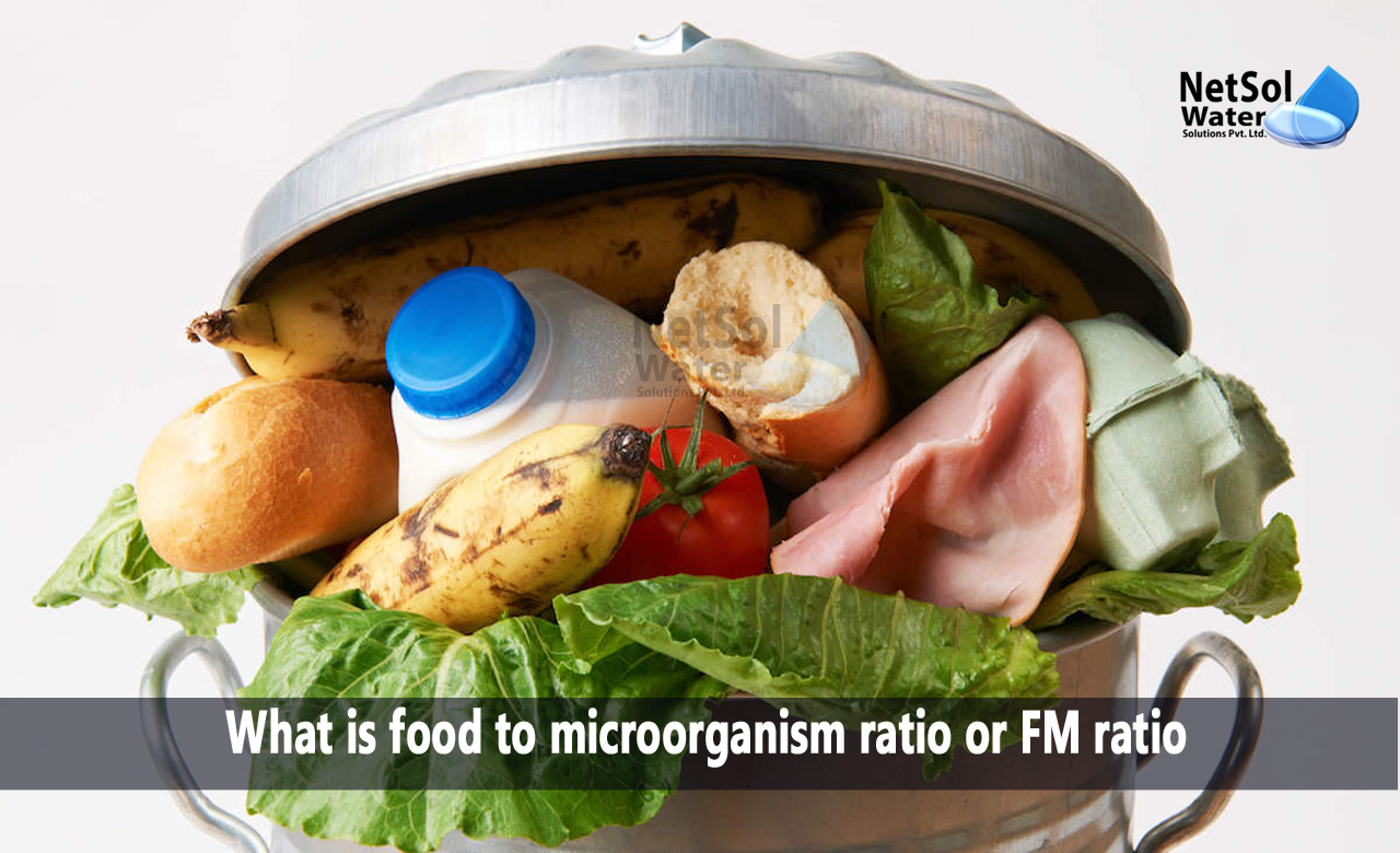 What is food to microorganism ratio or F/M ratio, Relationship between COD and BOD as well as MLVSS, calculation of food to microorganism ratio