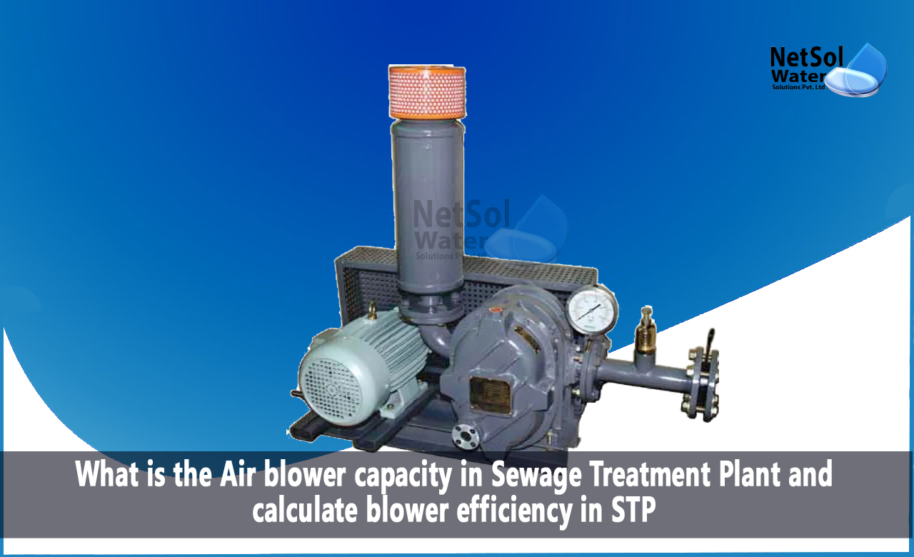 calculate blower efficiency in sewage treatment plant, calculate blower efficiency in sewage treatment plant