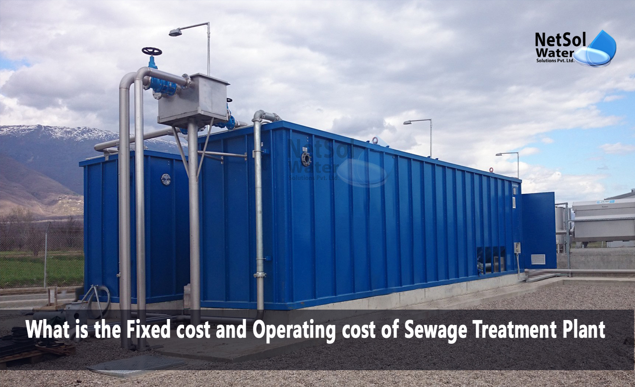 Fixed Costs in Sewage Treatment Plants, Operating Costs in Sewage Treatment Plants