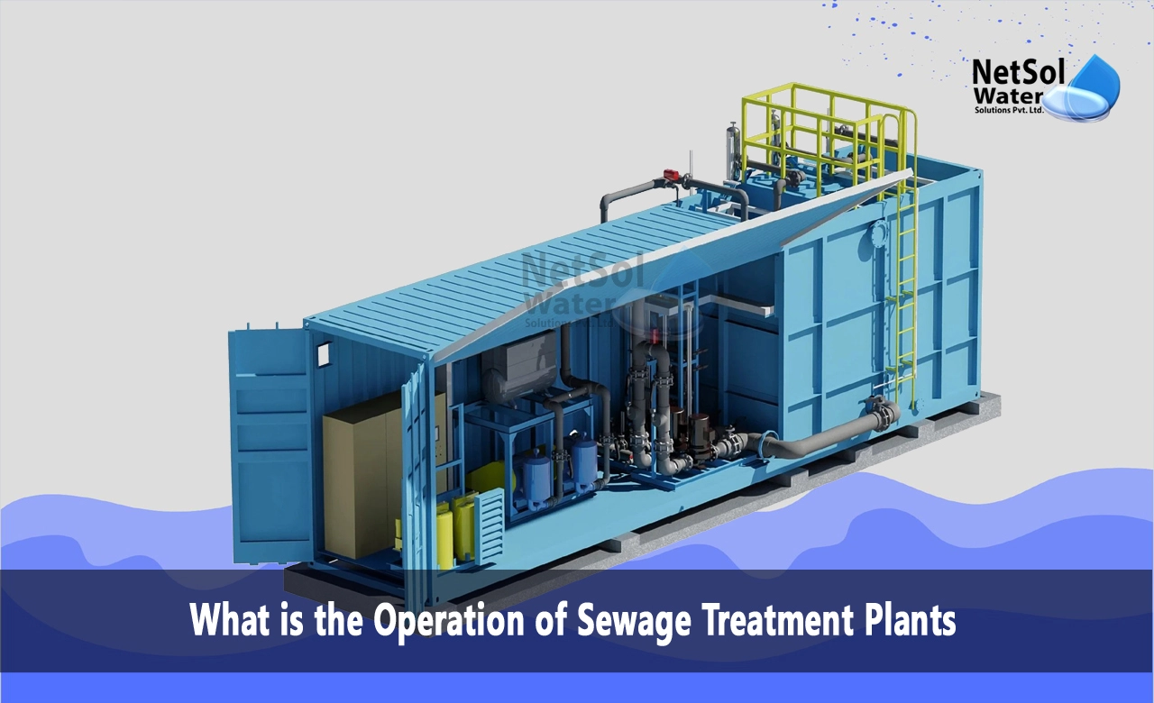 What is the operation of sewage system, How does the sewage treatment work, What is the working principle of STP