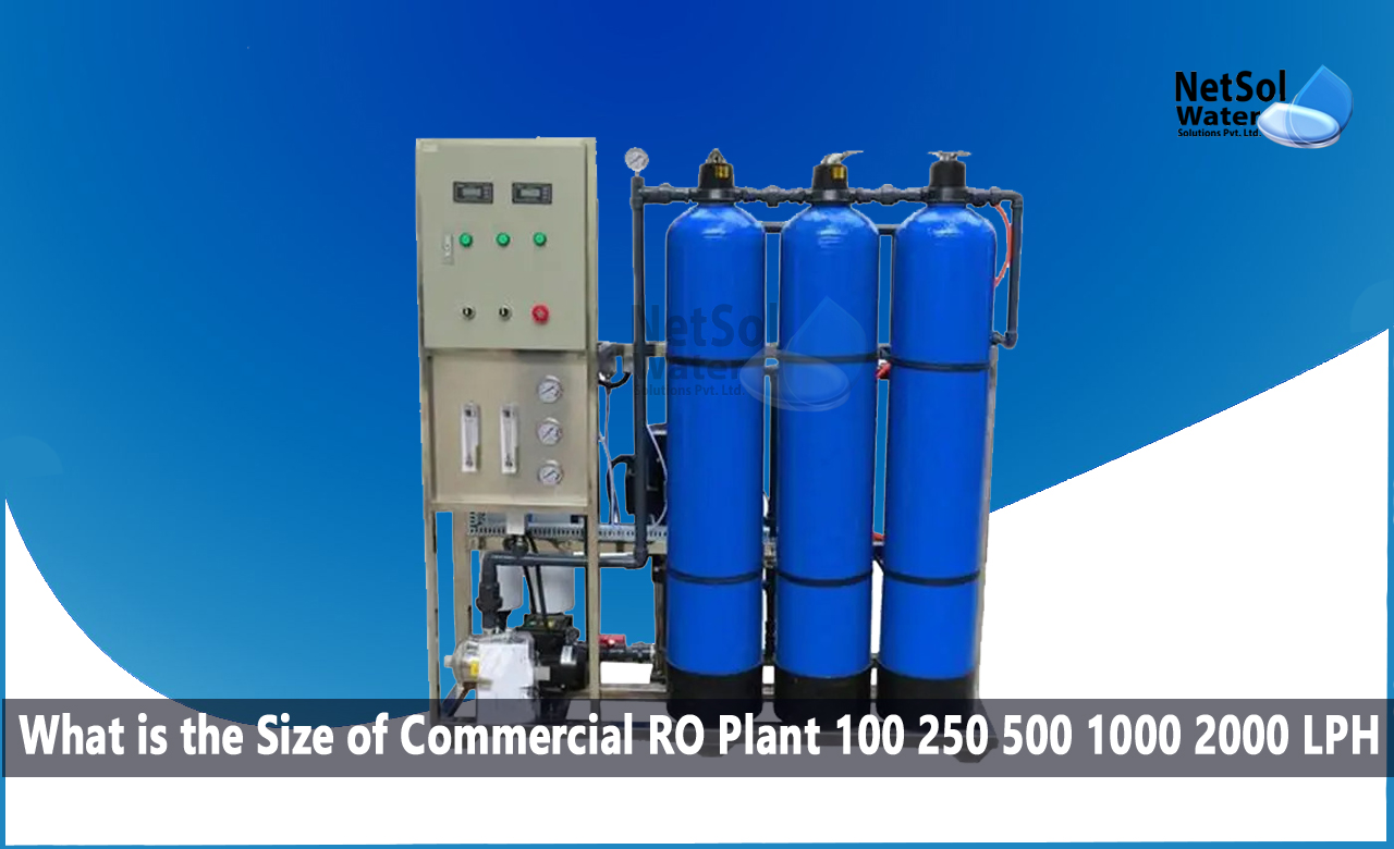 Size of Commercial RO Plants, What are the different size of commercial RO Plant