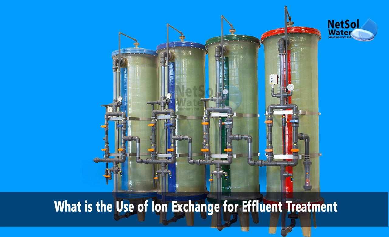 What is the principle of ion exchange in wastewater treatment, What is ion exchange used for, What is the application of ion exchange in water treatment