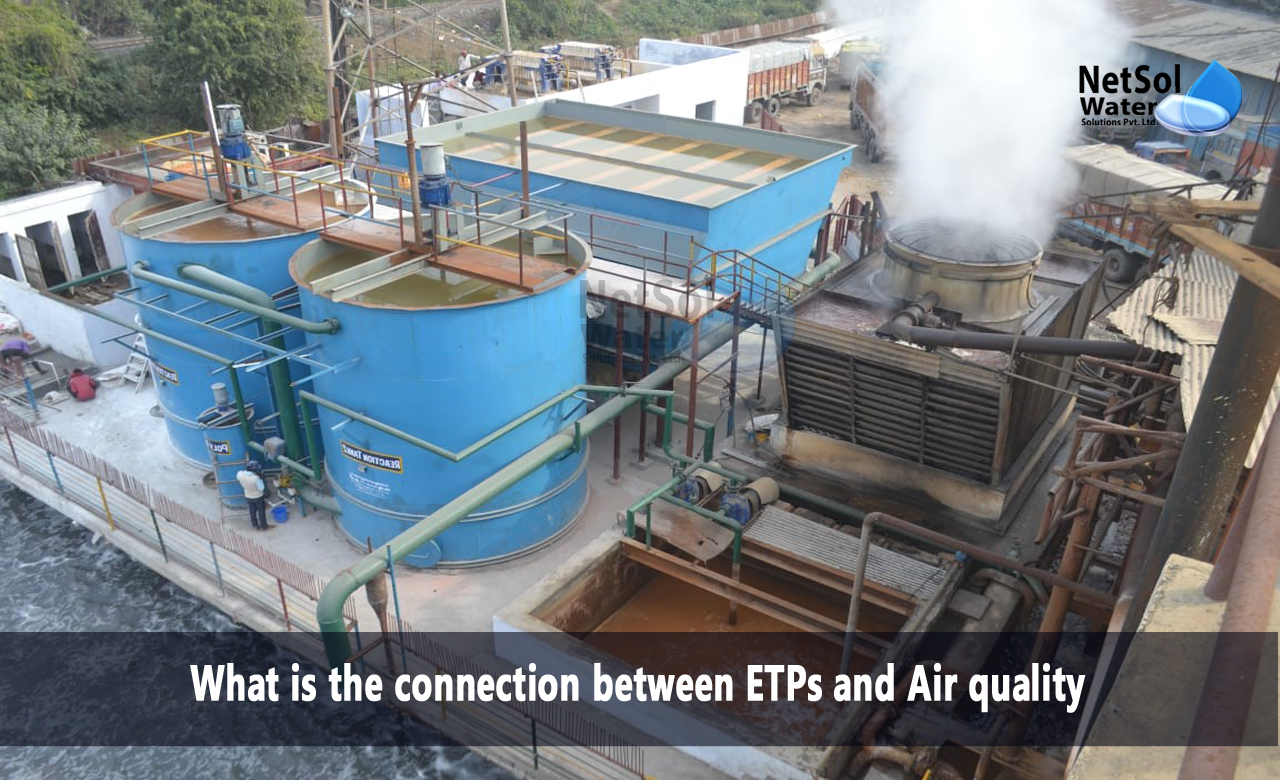 air pollution from sewage treatment plant, air quality near water treatment plant, difference between stp and etp
