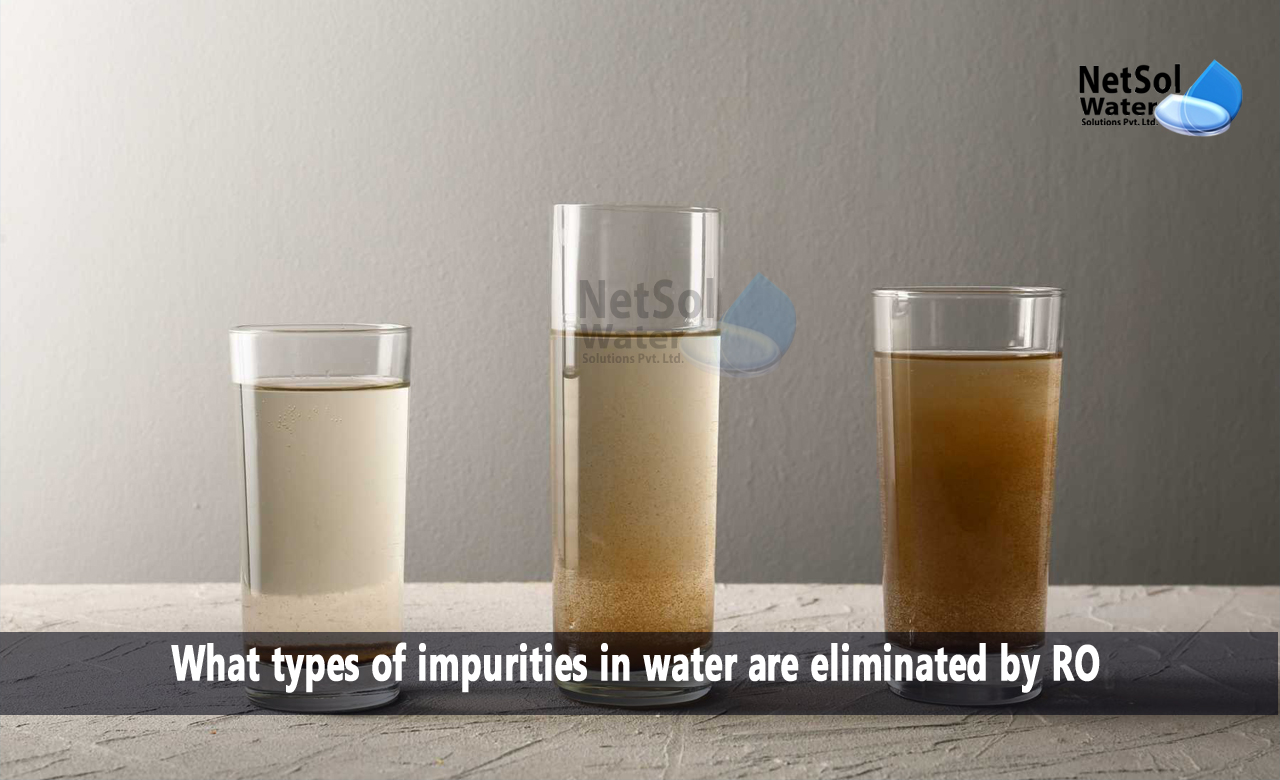 What types of impurities in water are eliminated by RO, What is reverse osmosis, Reverse osmosis process for removing contaminates