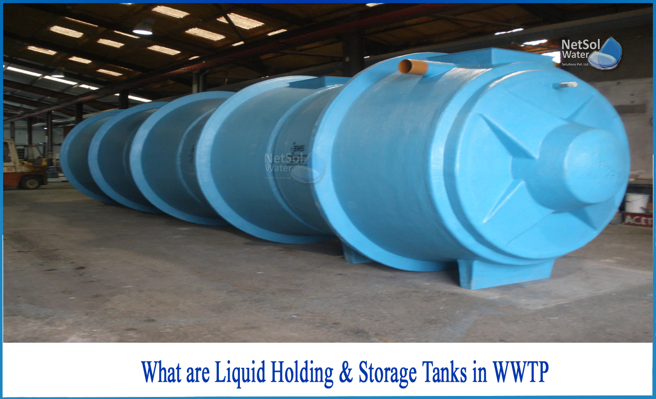 wastewater storage tank design, wastewater treatment plant components, treated water tank in stp