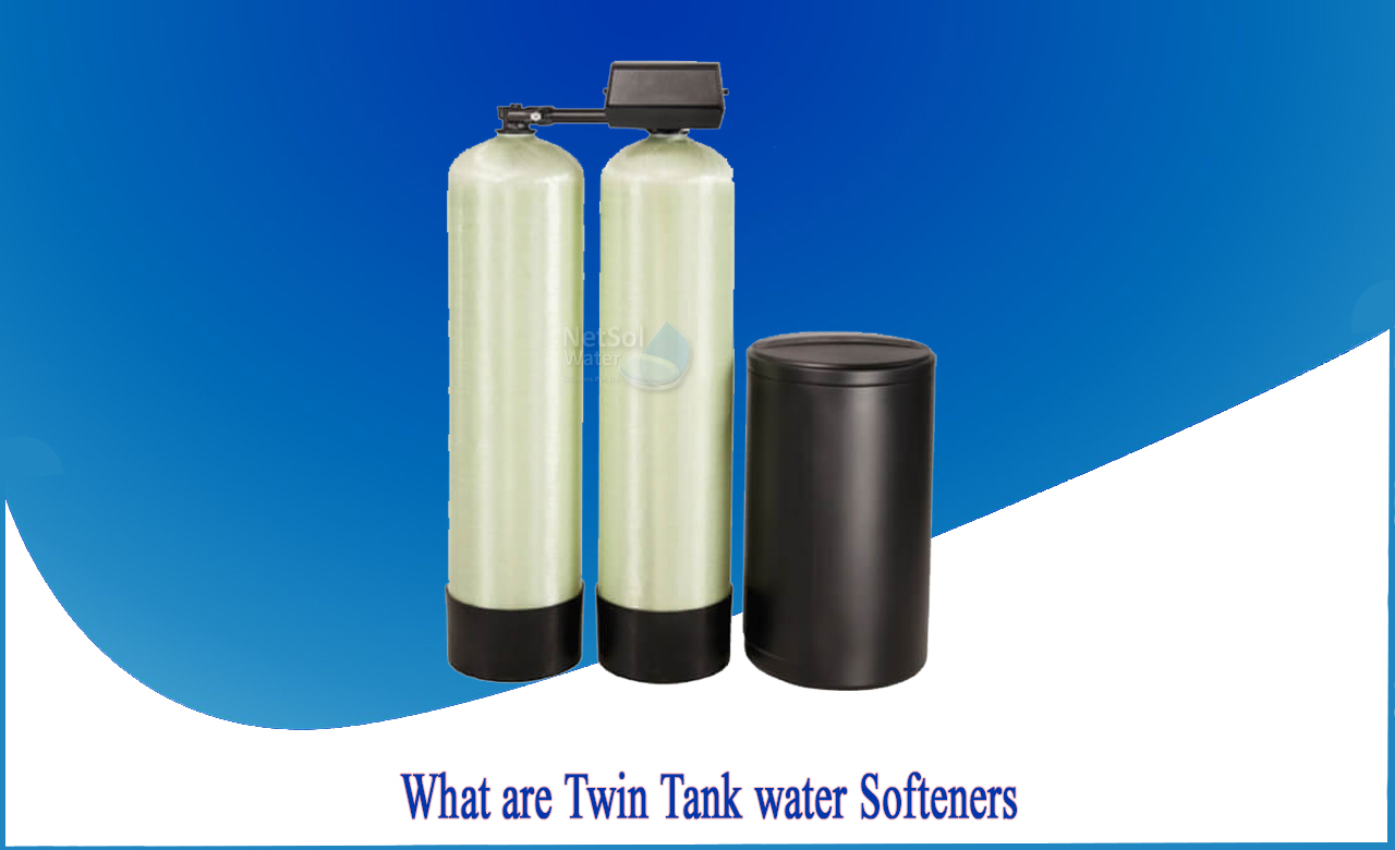 single tank vs dual tank water softener, best twin tank water softener, how does a dual tank water softener work